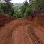 Narrow Muddy Dirt Road