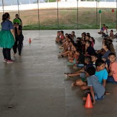 Childrens Program in the Ginasio